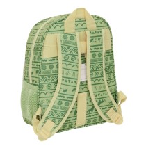 Schulrucksack Mufasa grün Beige 27 x 33 x 10 cm