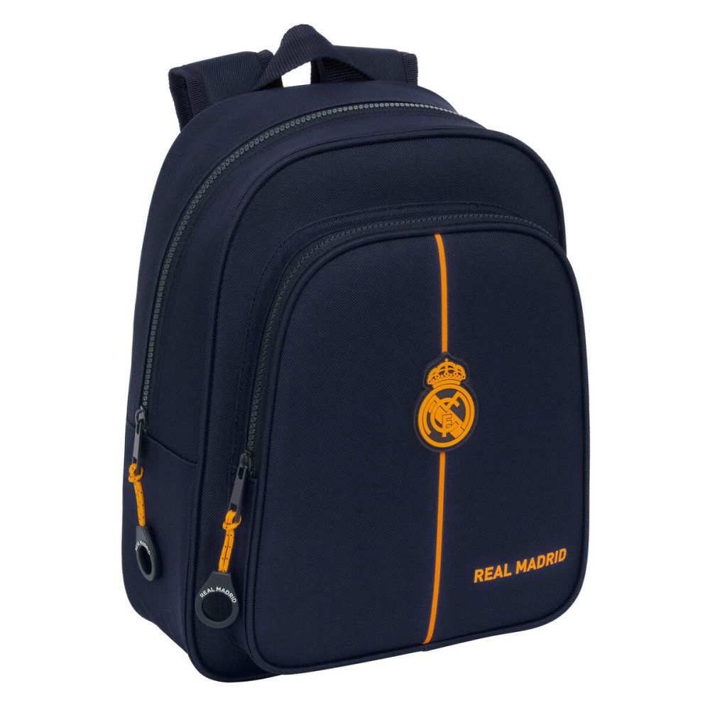 Schulrucksack Real Madrid C.F. 2nd Kit 24/25 Marineblau 27 x 33 x 10 cm