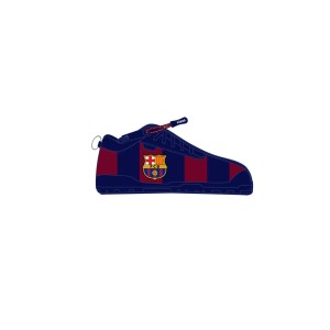 Schulmäppchen F.C. Barcelona Granatrot Marineblau 24 x 10 x 2 cm