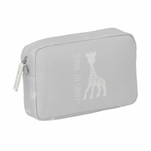 Travel Vanity Case Sophie la Girafe Light grey 20 x 13 x 5,5 cm