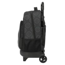 Schulrucksack mit Rädern Star Wars Rebellion Schwarz 33 x 45 x 22 cm