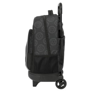 Schulrucksack mit Rädern Star Wars Rebellion Schwarz 33 x 45 x 22 cm