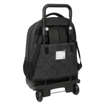 Schulrucksack mit Rädern Star Wars Rebellion Schwarz 33 x 45 x 22 cm