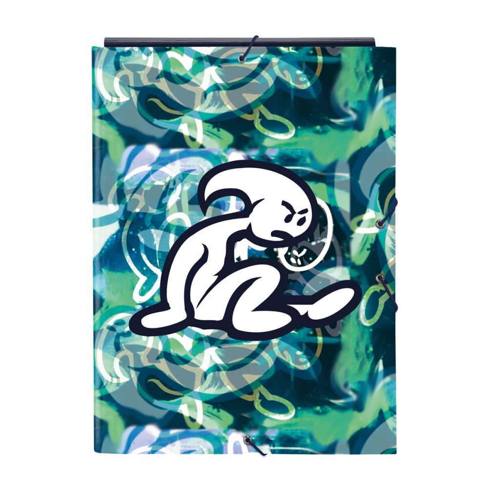 Ring binder El Niño Kook Navy Blue A4 26 x 33.5 x 2.5 cm