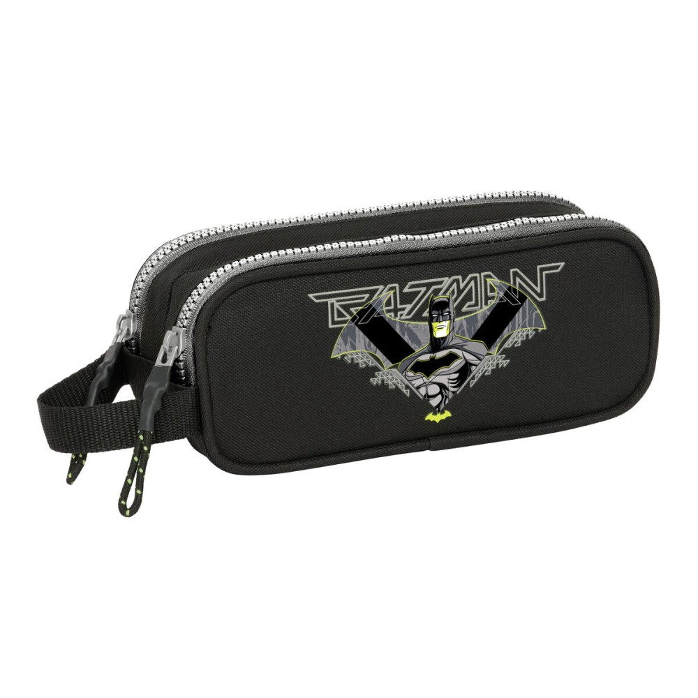 Zweifaches Mehrzweck-Etui Batman Game over Schwarz 21 x 8 x 6 cm
