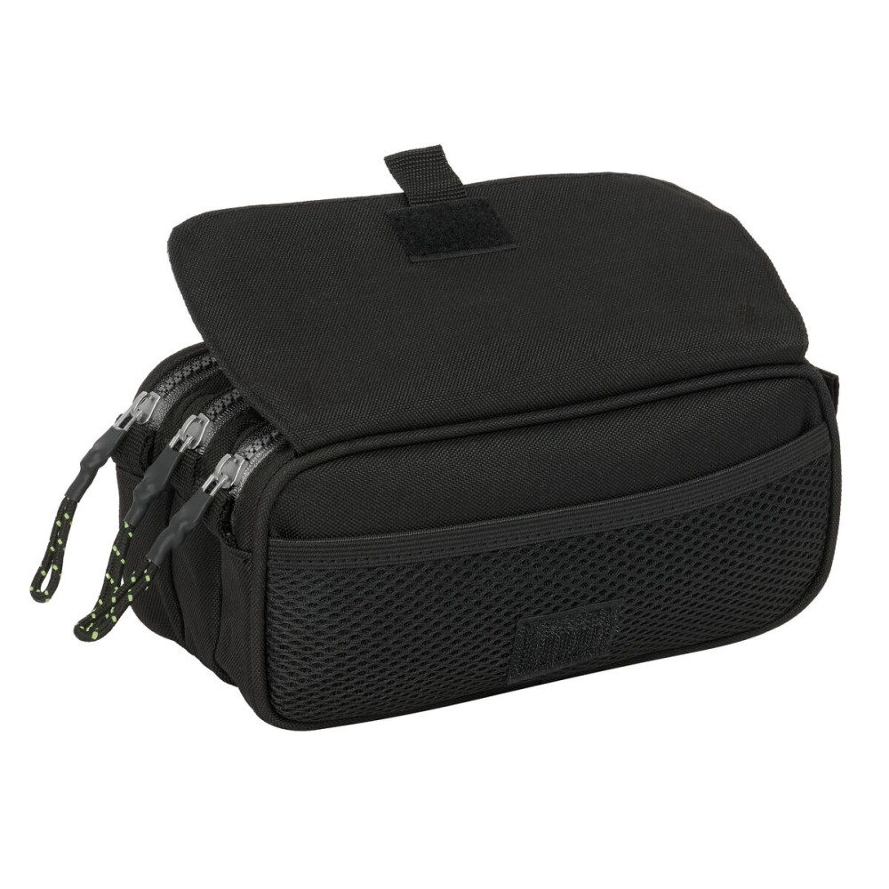 Trousse Fourre-Tout Triple Batman Game over Noir 21,5 x 10 x 8 cm