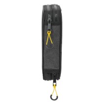Trousse Scolaire avec Accessoires Munich Topo Noir 12.5 x 19.5 x 4 cm 29 Pièces
