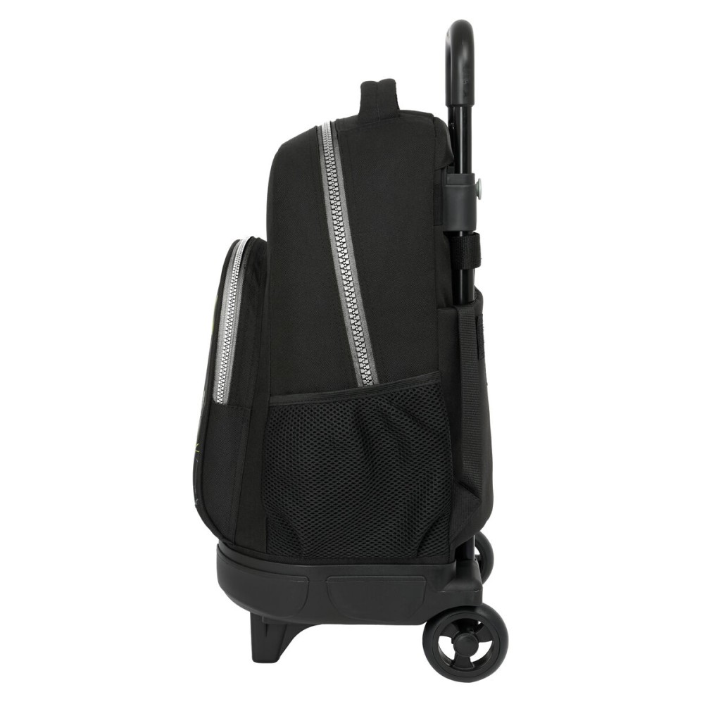 Schulrucksack mit Rädern Batman Game over Schwarz 33 x 45 x 22 cm
