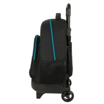 Schulrucksack mit Rädern Kelme Iron Schwarz 33 x 45 x 22 cm