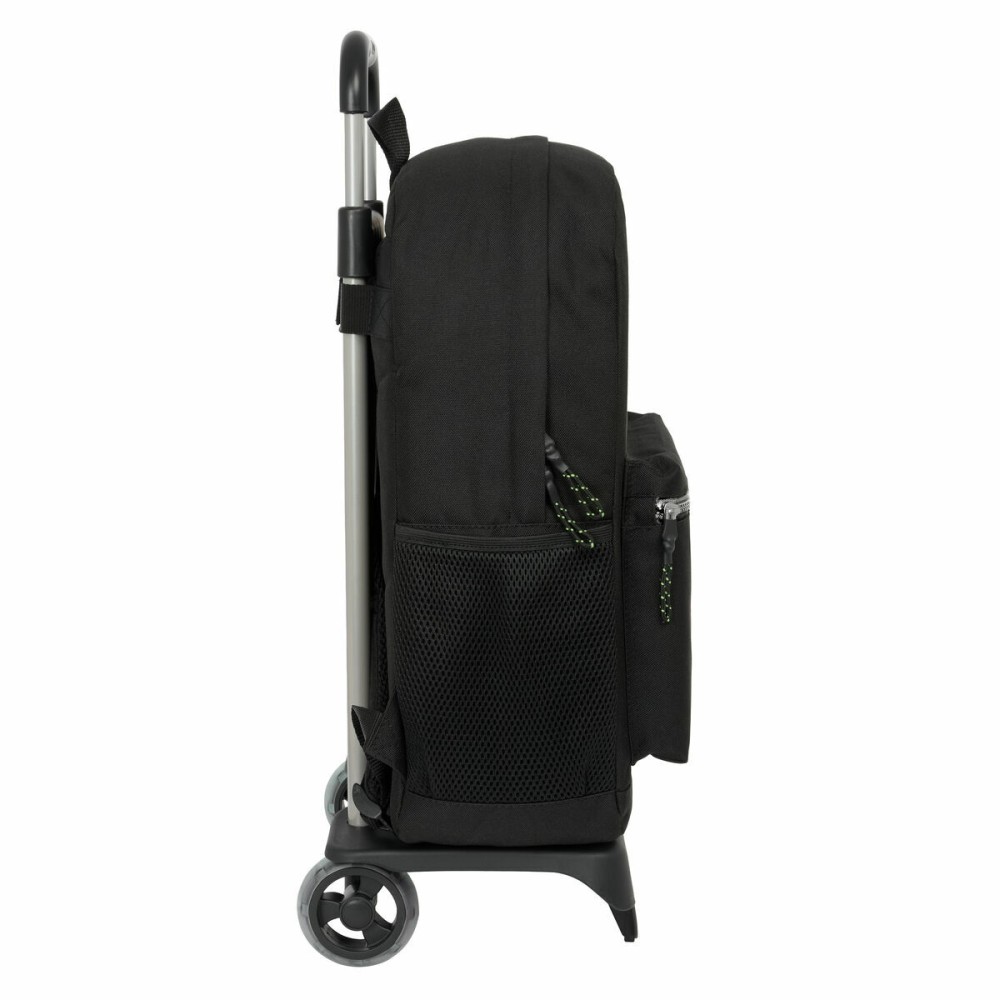 Schulrucksack mit Rädern Batman Game over Schwarz 30 x 43 x 14 cm