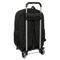 Schulrucksack mit Rädern Batman Game over Schwarz 30 x 43 x 14 cm