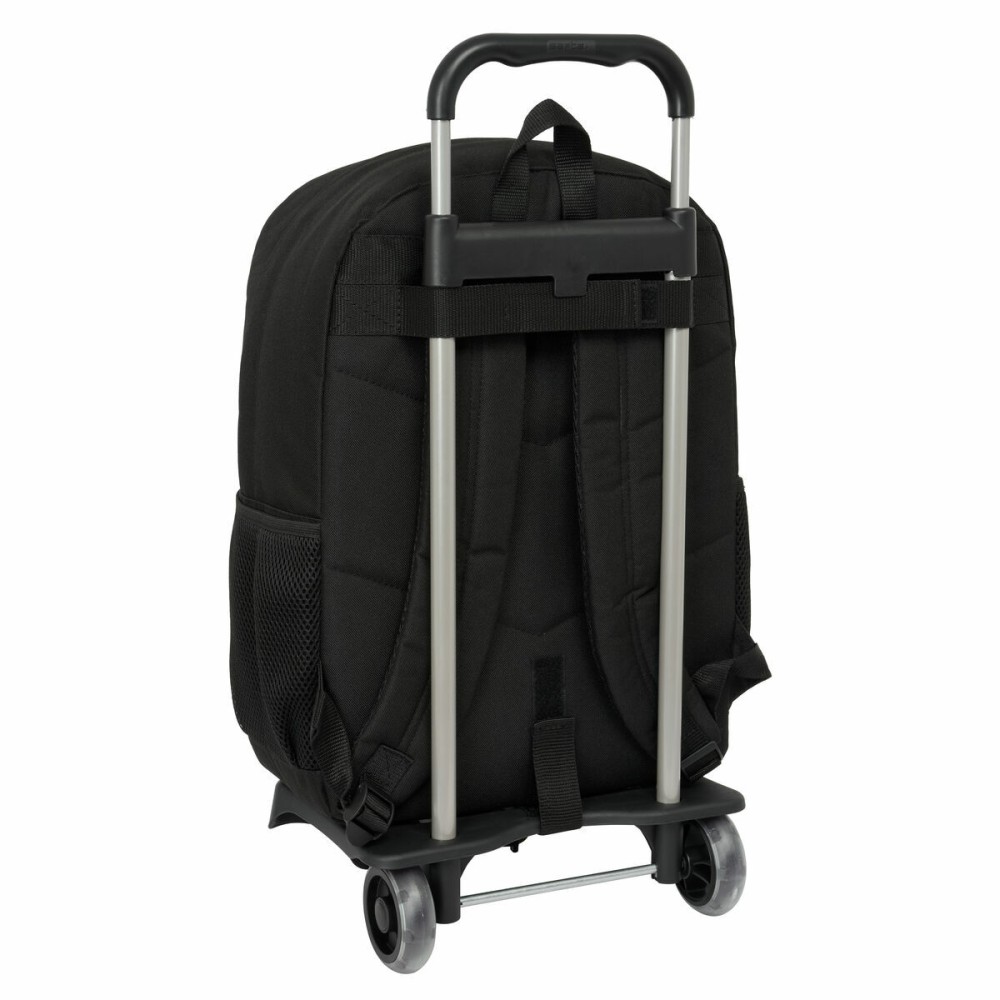 Schulrucksack mit Rädern Batman Game over Schwarz 30 x 43 x 14 cm