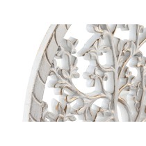Wanddekoration DKD Home Decor Weiß Gold Silberfarben 40 x 1,5 x 40 cm