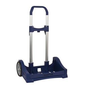 Chariot pour sac à dos Safta Blue marine 40 x 85 x 28 cm