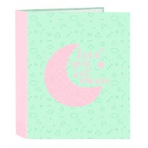 Ringbuch BlackFit8 Moon grün A4 27 x 33 x 6 cm