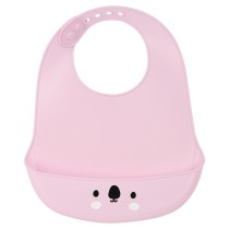 Bavoir Safta M922 Gris Rose Silicone 21 x 26 x 2 cm (21 x 2 x 26 cm)