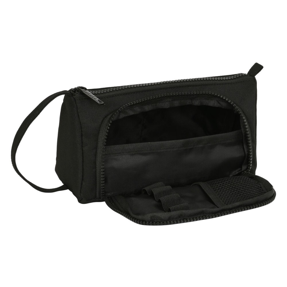 Schulmäppchen BlackFit8 Gradient Schwarz Militärgrün 20 x 11 x 8.5 cm