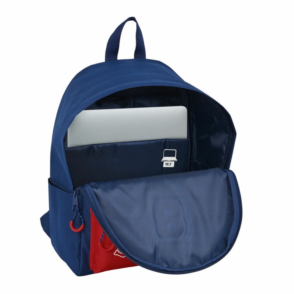 Laptop Backpack Safta safta Red Navy Blue 31 x 40 x 16 cm