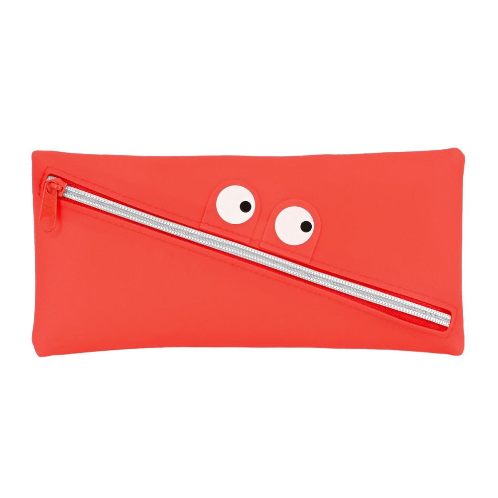 School Case Safta Face 22 x 11 x 1 cm Red