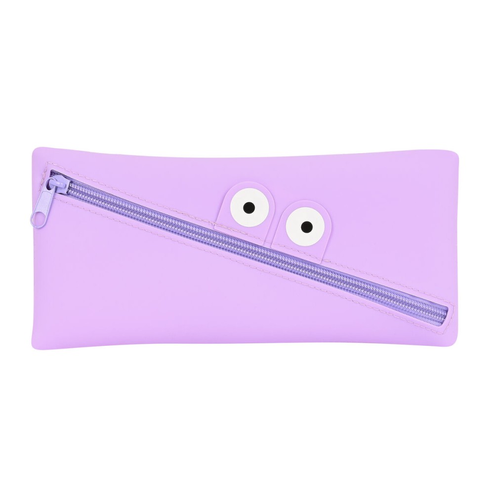 School Case Safta Face 22 x 11 x 1 cm Lilac