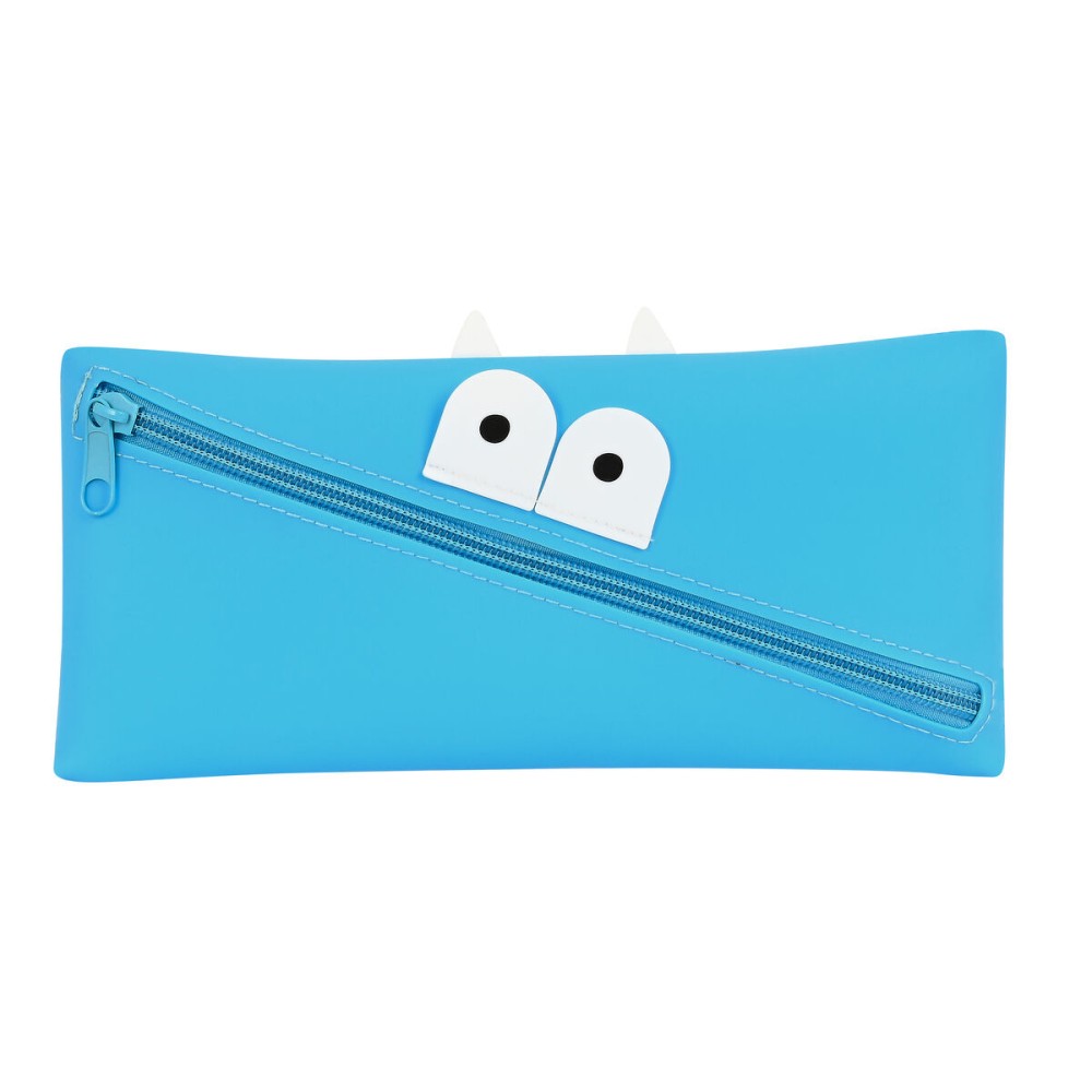 School Case Safta Face 22 x 11 x 1 cm Blue
