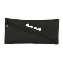 Trousse d'écolier Safta Visage 22 x 11 x 1 cm Noir