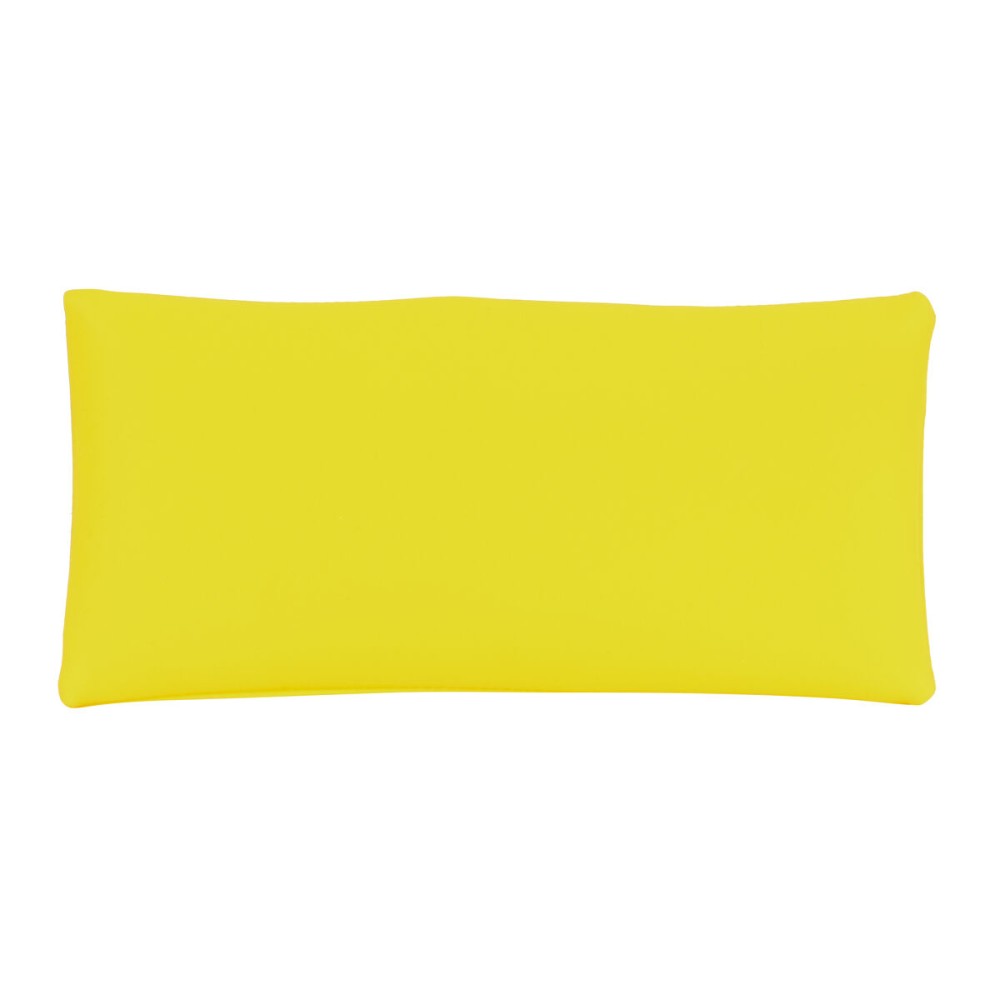 School Case Safta Face 22 x 11 x 1 cm Yellow