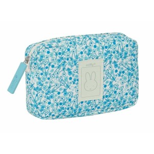 Reise-Toilettentasche Miffy Garden türkis 20 x 13 x 5,5 cm
