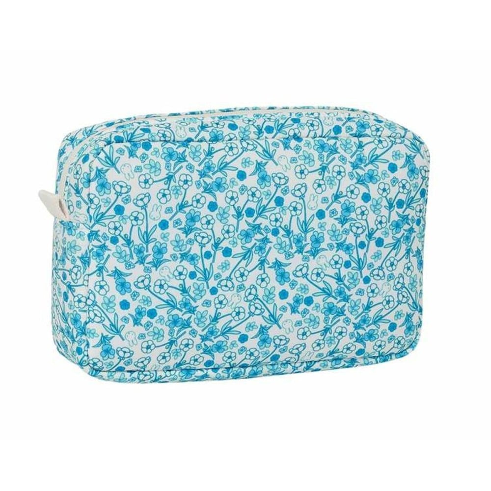 Travel Vanity Case Miffy Garden Turquoise 20 x 13 x 5,5 cm