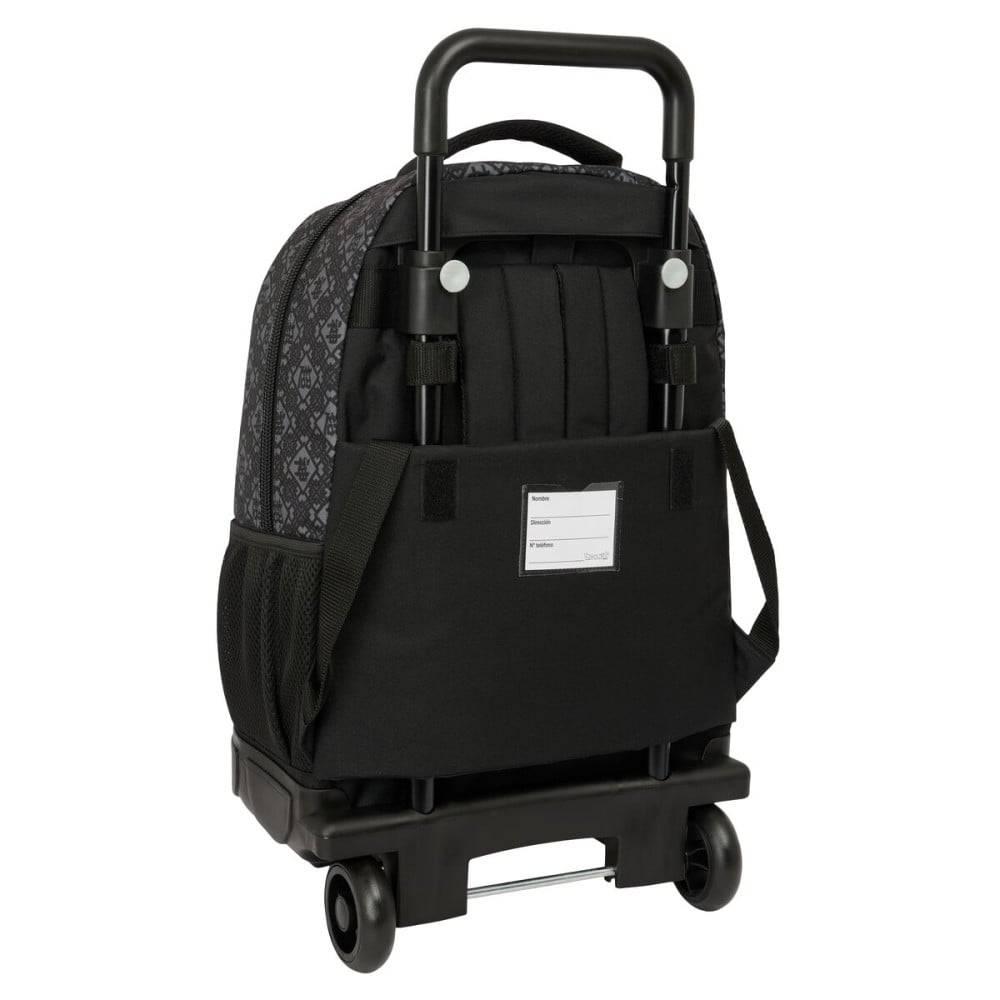 Cartable à roulettes Dragon Ball Combat Noir 33 x 45 x 22 cm