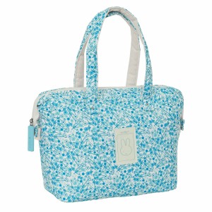 Reise-Toilettentasche Miffy Garden türkis 27 x 24,5 x 12,5 cm