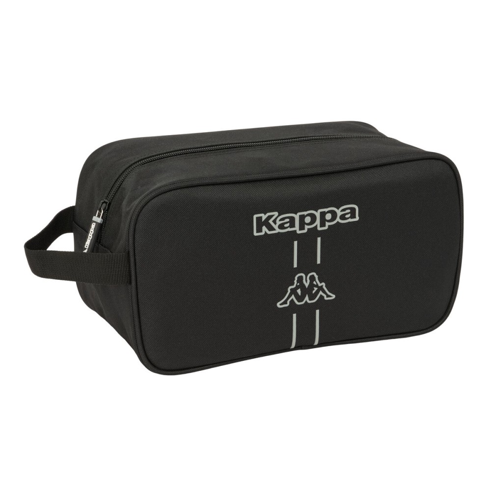Schuhtasche für die Reise Kappa Dark Schwarz 29 x 15 x 14 cm