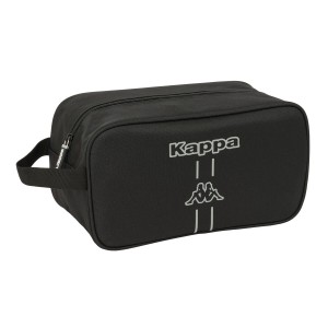 Schuhtasche für die Reise Kappa Dark Schwarz 29 x 15 x 14 cm