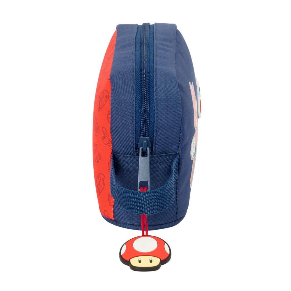 Thermo-Vesperbox Super Mario Trick Rot 21,5 x 12 x 6,5 cm