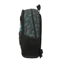 School Bag Nerf Game Black 31 x 44 x 17 cm