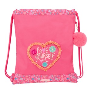 Sac à dos serré par des ficelles Safta Feeling Multicouleur 35 x 40 x 1 cm