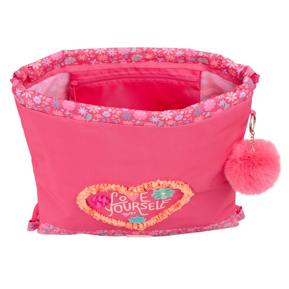 Sac à dos serré par des ficelles Safta Feeling Multicouleur 35 x 40 x 1 cm
