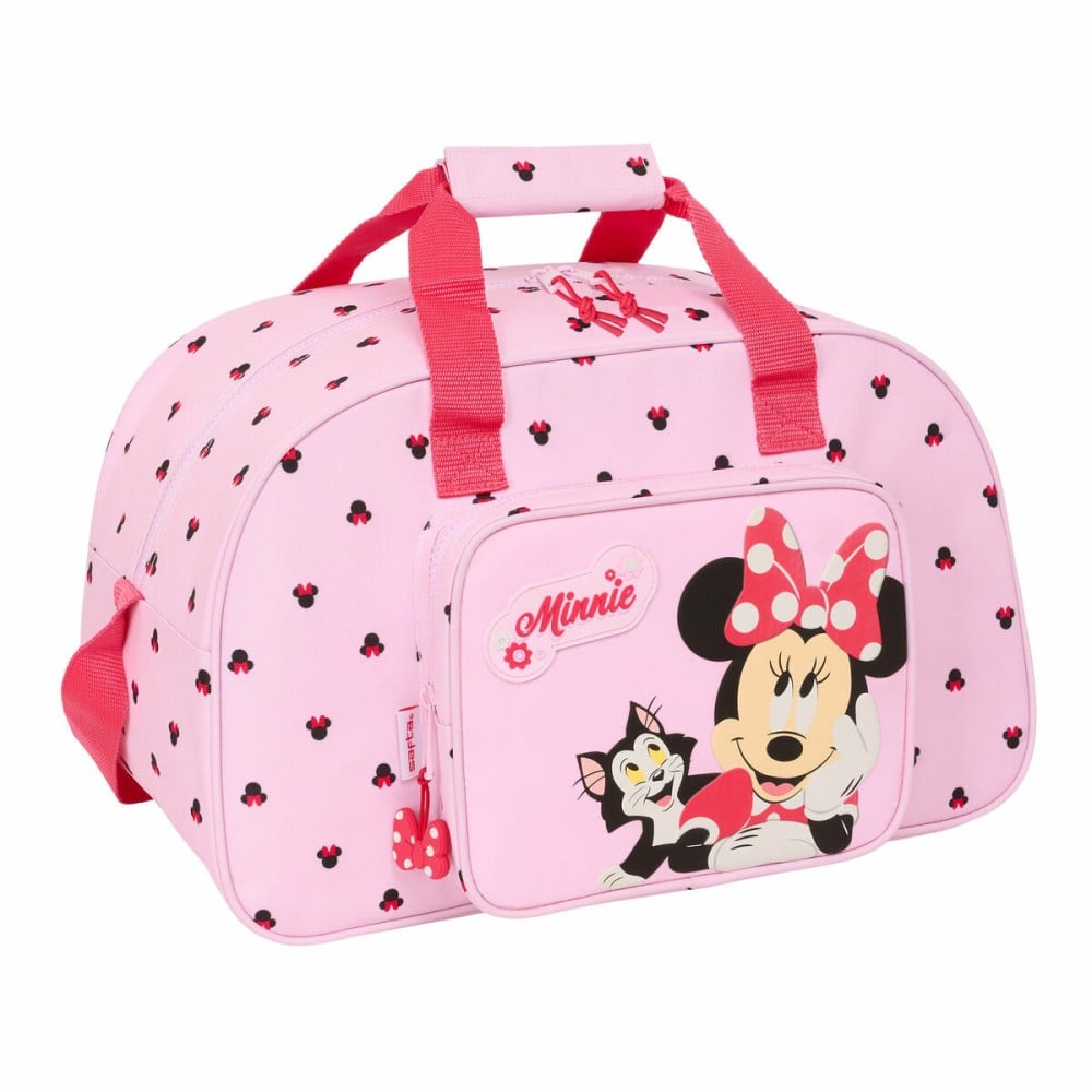 Sports bag Minnie Mouse Naive Pink 40 x 24 x 23 cm