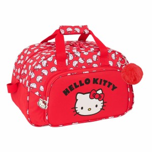 Sports bag Hello Kitty Iconic White Red 40 x 24 x 23 cm