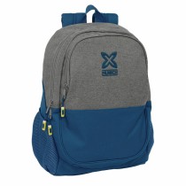 Cartable Munich Street Bleu Gris 32 x 44 x 16 cm