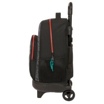 Schulrucksack mit Rädern My Hero Academia Schwarz 33 x 45 x 22 cm