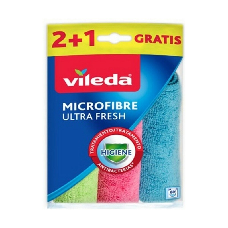 Mikrofasertuch Vileda 167602 Mikrofaser 3 Stücke (3 Stück)