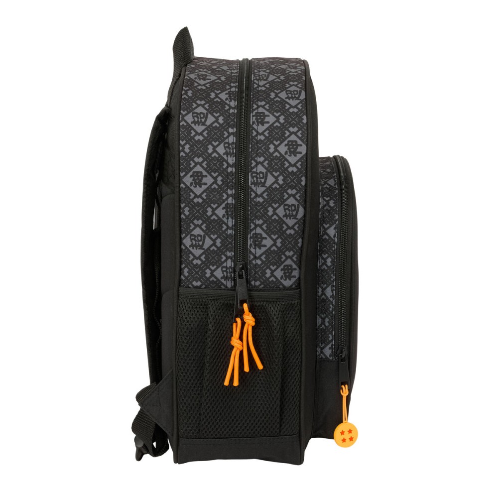 School Bag Dragon Ball Combat Black 32 x 38 x 12 cm