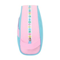 Travel Vanity Case Benetton Unique Pink Turquoise 28 x 18 x 10 cm