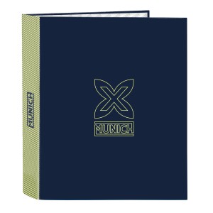 Ringbuch Munich North Marineblau A4 27 x 33 x 6 cm