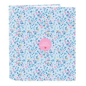 Ring binder Vicky Martín Berrocal Paraíso Blue Pink A4 27 x 33 x 6 cm