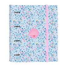 Ring binder Vicky Martín Berrocal Paraíso Blue Pink 27 x 32 x 3.5 cm