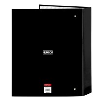 Ring binder Munich Lagoon Black A4 27 x 33 x 6 cm
