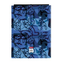 Ring binder El Niño Roller Blue Black A4 26 x 33.5 x 2.5 cm