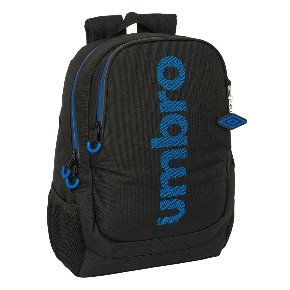 Schulrucksack Kelme Jet black Schwarz 32 x 44 x 16 cm